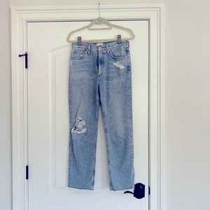 Citizens of humanity distressed jeans. Size 27